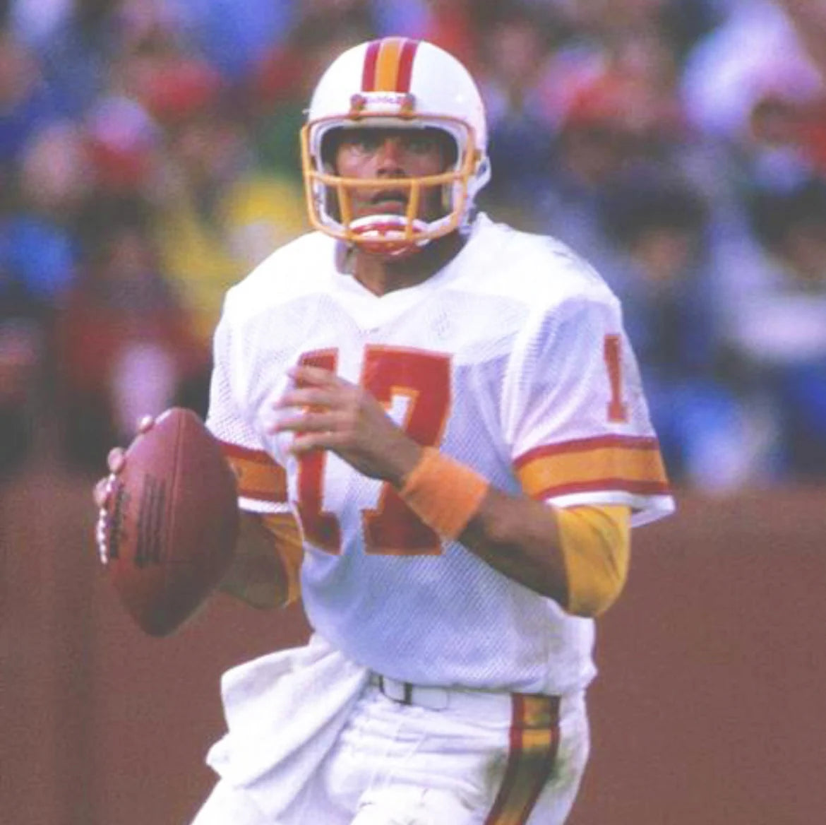 Steve DeBerg Tampa Bay Buccaneers NFL Jersey Mitchell & Ness White