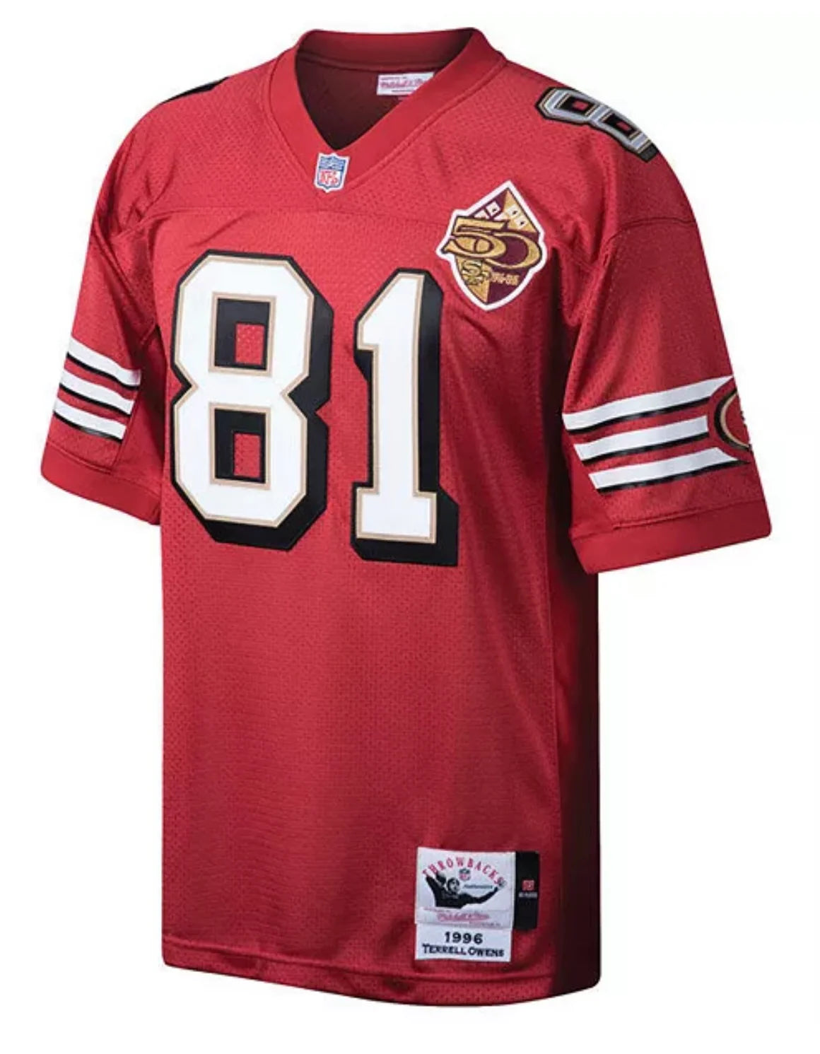 Terrell Owens San Francisco 49ers Jersey Mitchell & Ness