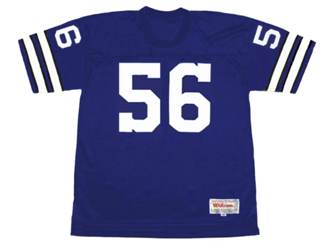 Thomas Hollywood Henderson Dallas Cowboys Official NFL Custom Mitchell & Ness Jersey blue