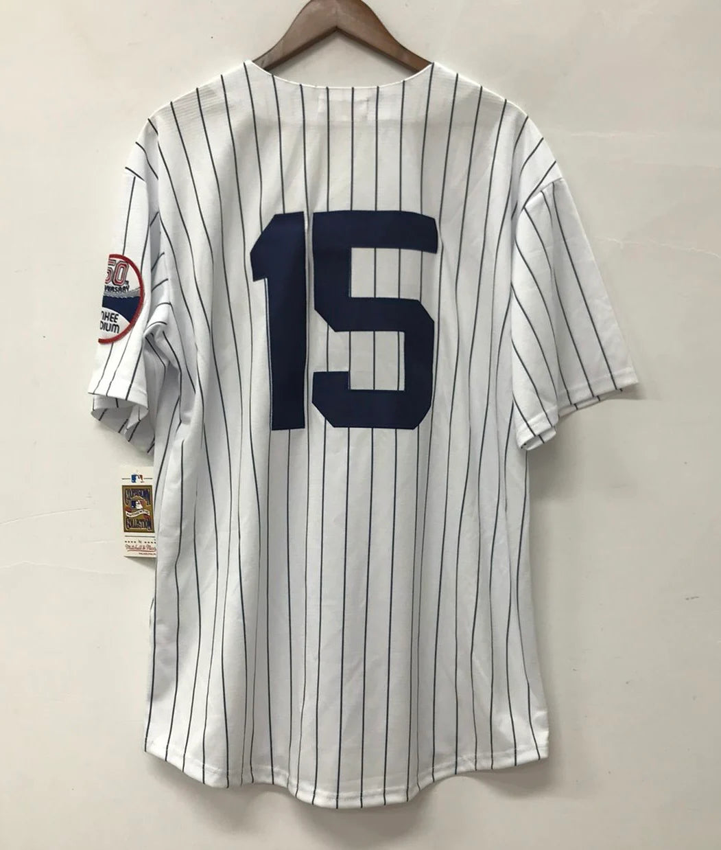 Thurman Munson New York Yankees Jersey pinstripes Mitchell & Ness 1973