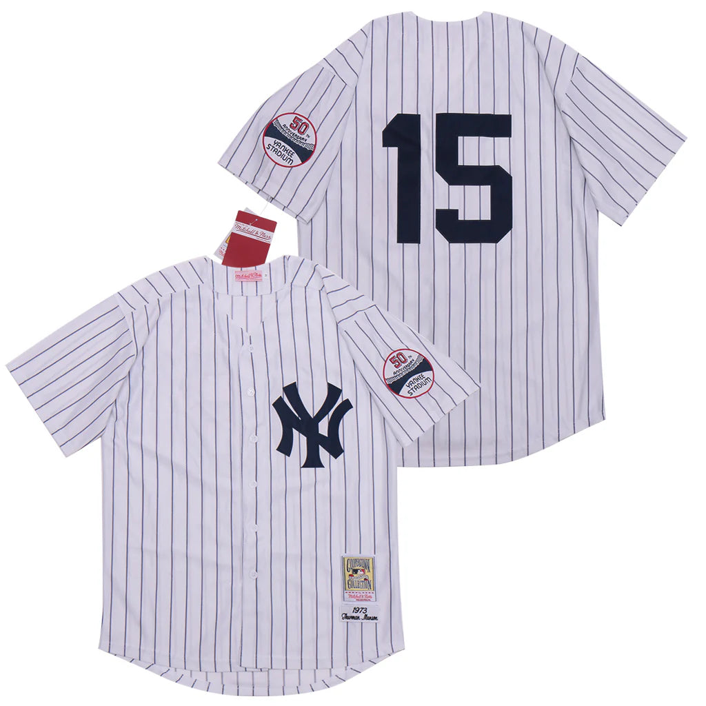 Mitchell & Ness Men's MLB Pinstripe Jersey Astros 2005 Lance Berkman