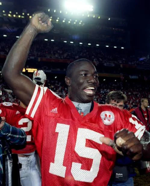 Tommie Frazier Nebraska Cornhuskers Adidas Jersey