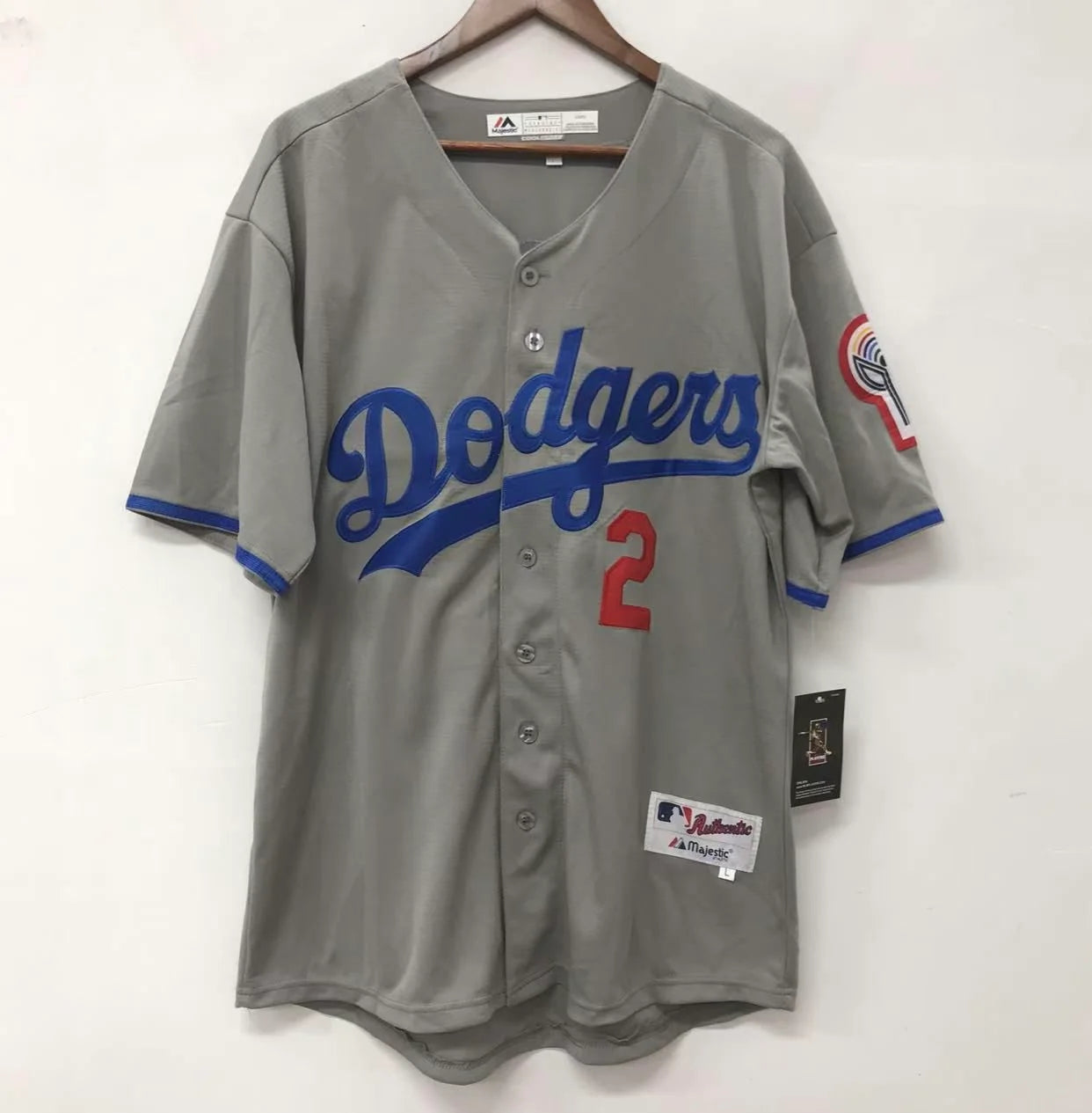 Tom Tommy LaSorda Los Angeles Dodgers Official MLB Jersey Majestic
