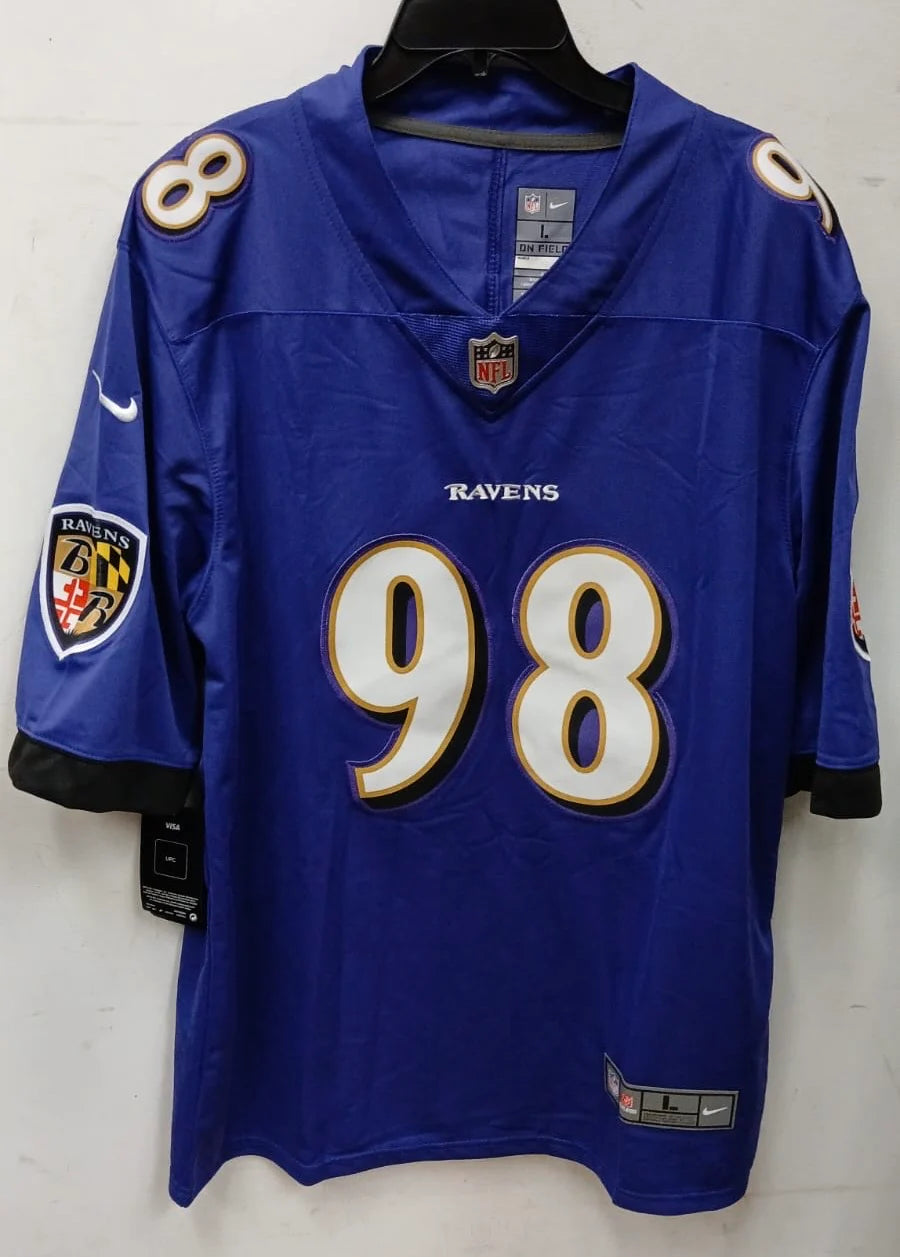 Tony Siragusa Baltimore Ravens Official NFL Jersey Nike