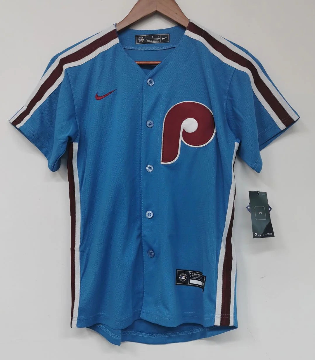 Trea Turner Philadelphia Phillies Official MLB Nike Jersey blue
