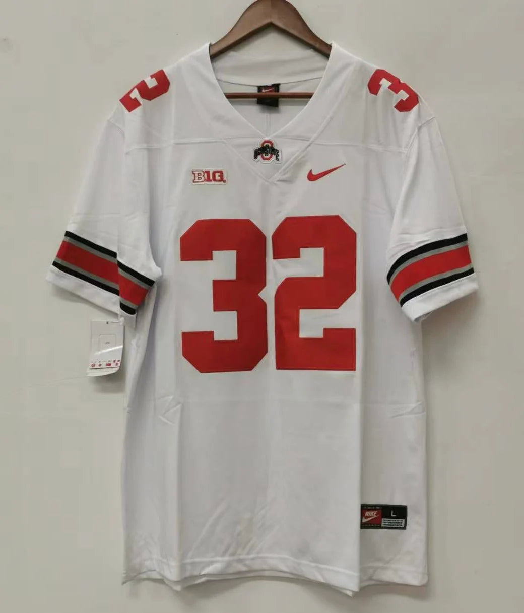 TreVeyon Henderson Ohio State Buckeyes jersey white