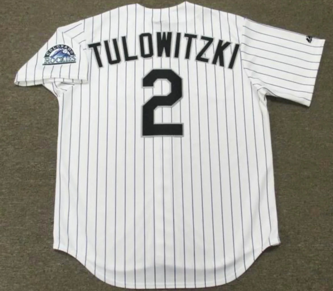 Troy Tulowitzki Colorado Rockies Official MLB Majestic Jersey