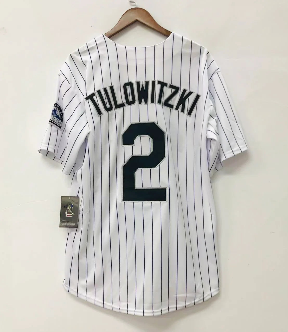Troy Tulowitzki Colorado Rockies Official MLB Majestic Jersey