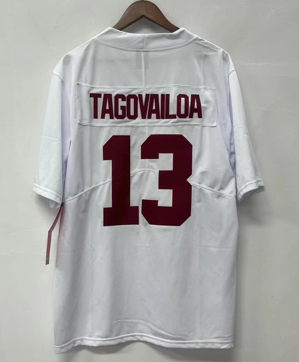 Tua Tagovailoa Alabama Crimson Tide white Nike Jersey white