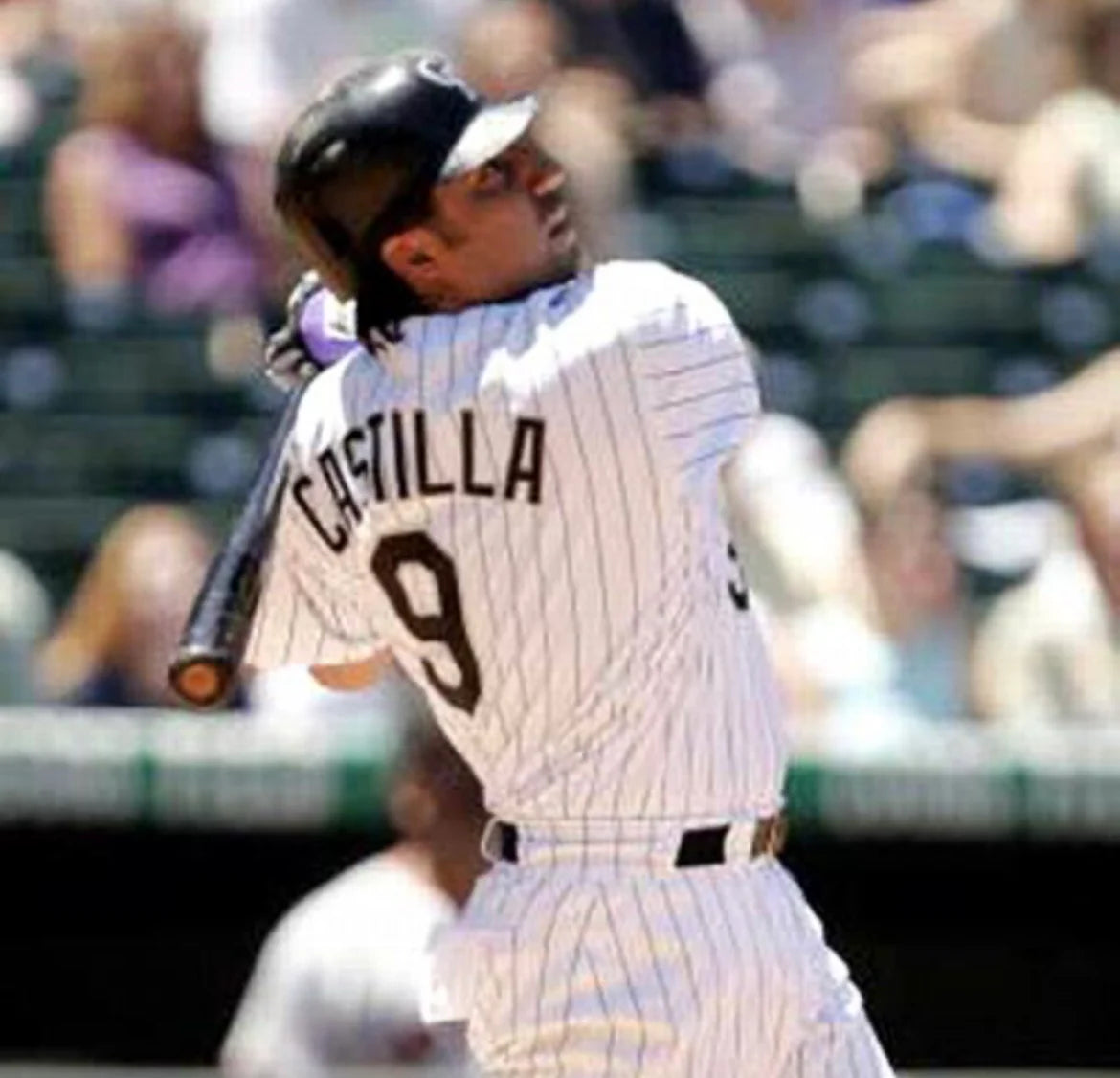 Vinny Castilla Colorado Rockies Official MLB Majestic Jersey