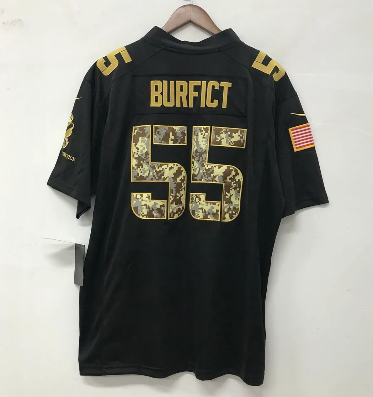Vontaze Burfict Cincinnati Bengals military salute to service Jersey