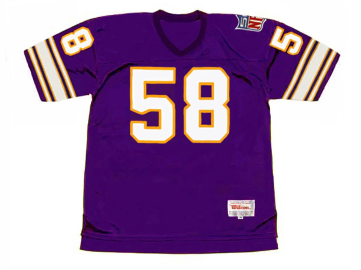 Wally Hilgenberg 1969 Minnesota Vikings NFL Mitchell & Ness Jersey