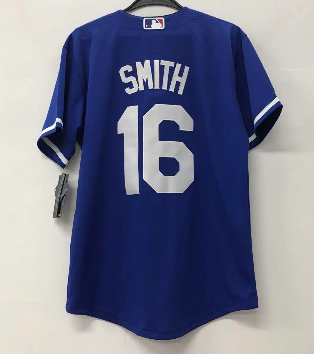 Will Smith Los Angeles Dodgers Official MLB Nike jersey blue