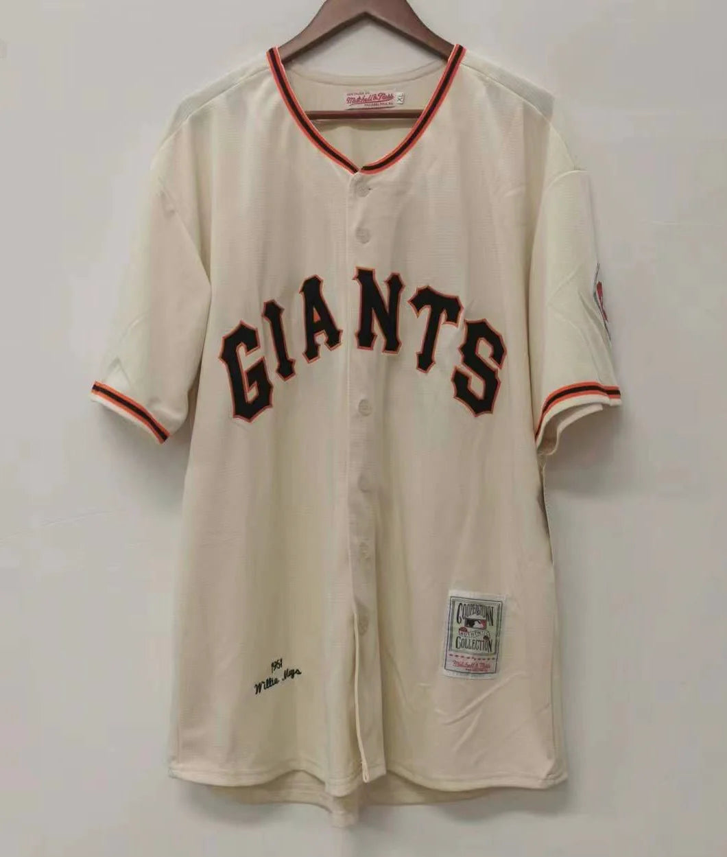 Willie Mays San Francisco Giants Jersey Mitchell & Ness