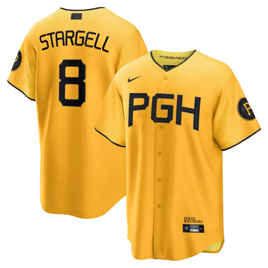 Willie Stargell Pittsburgh Pirates Jersey Nike