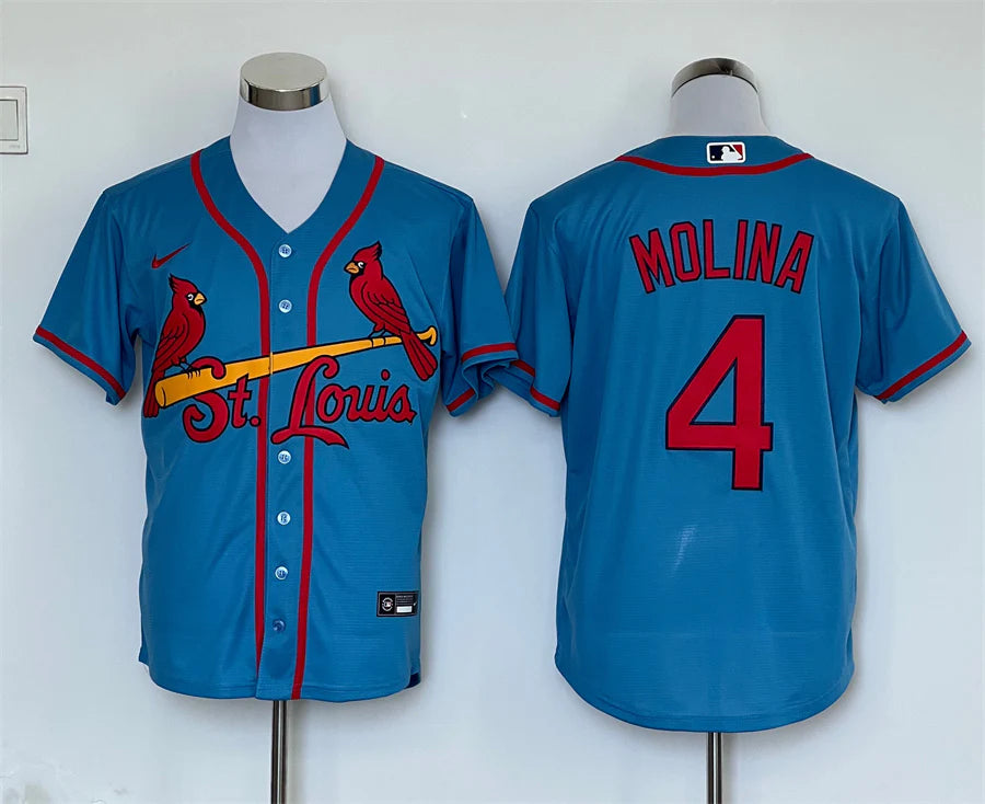 Yadier Molina St. Louis Cardinals Jersey Nike blue