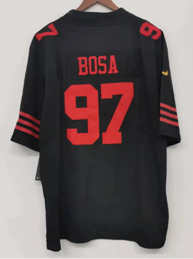 Nick Bosa San Francisco 49ers Jersey black