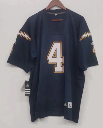 Jim Harbaugh San Diego Chargers Jersey blue