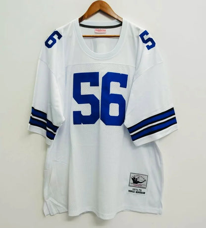 Thomas Hollywood Henderson Dallas Cowboys Official NFL Custom Mitchell & Ness Jersey white