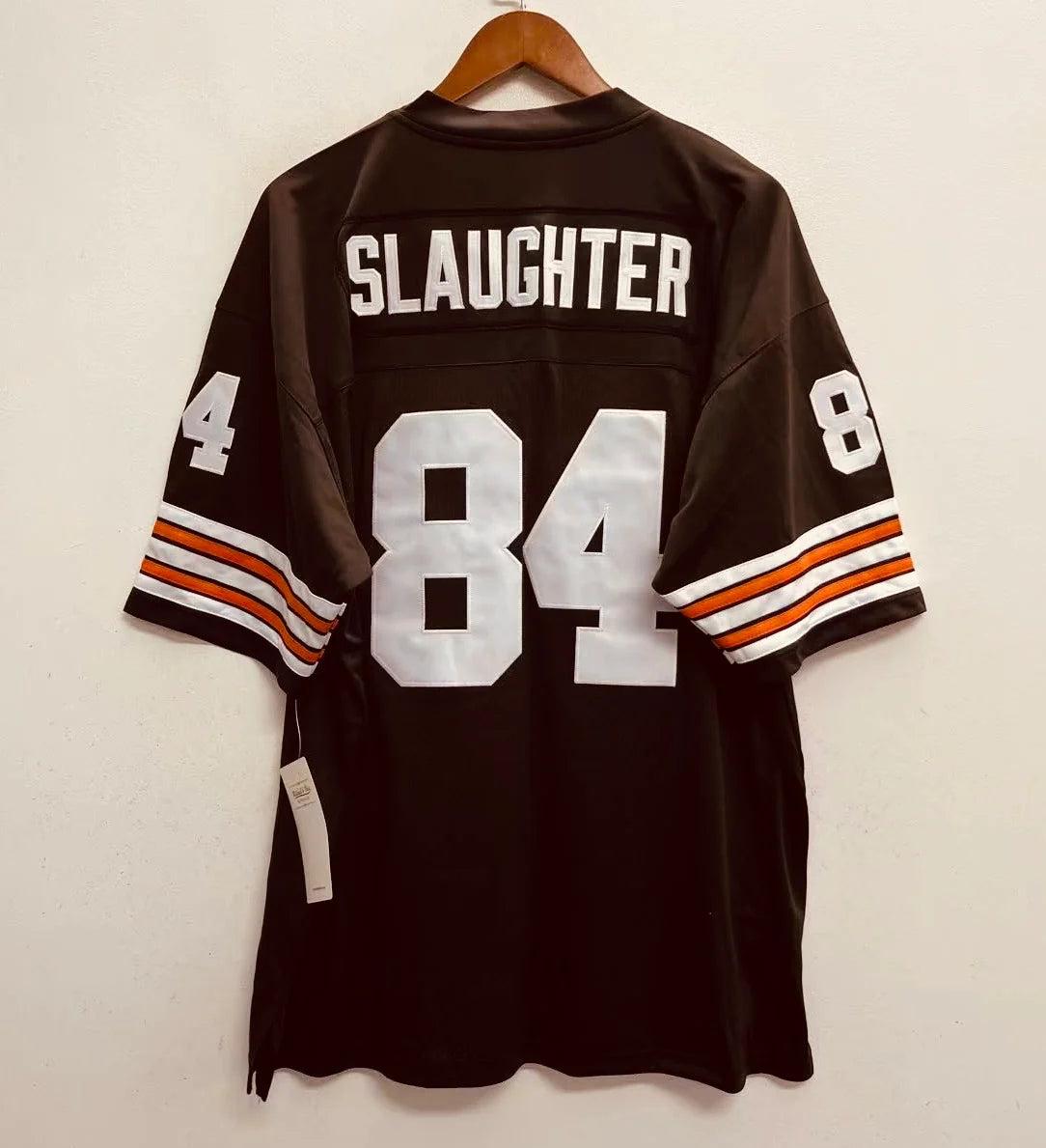 Webster Slaughter Cleveland Browns Official NFL Mitchell & Ness Jersey