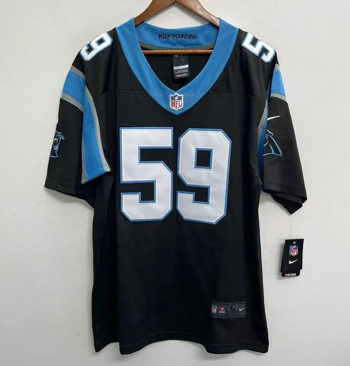 Luke Kuechly Carolina Panthers Official NFL NIKE Jersey
