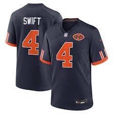D’Andre Swift Chicago Bears YOUTH KIDS Official NFL Nike Rivalries Collection Jersey
