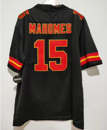 Patrick Mahomes Kansas City Chiefs Jersey black Classic Authentics