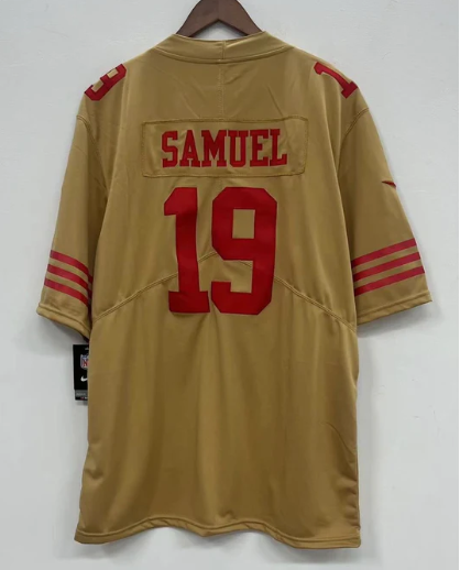 Deebo Samuel San Francisco 49ers Jersey gold
