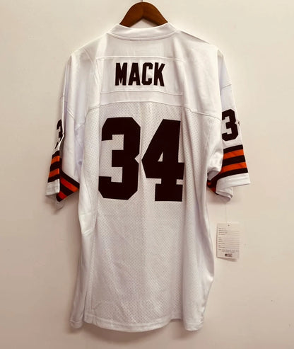 Kevin Mack Cleveland Browns Official NFL Mitchell & Ness Jersey white