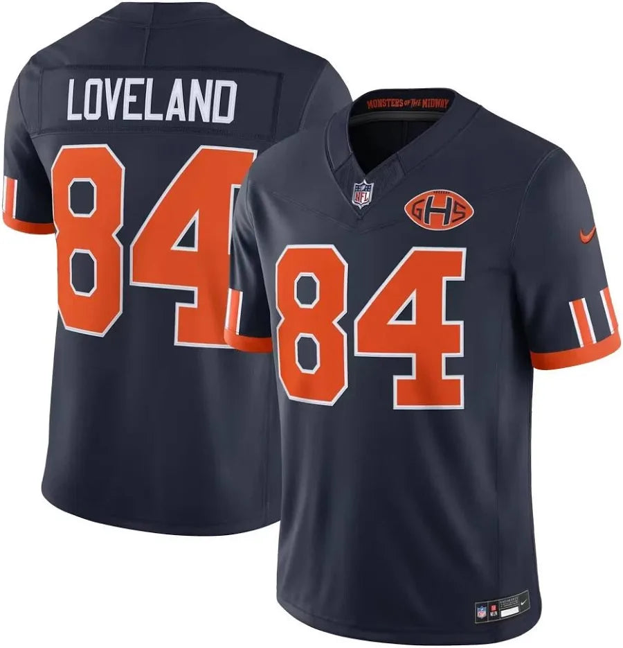 Colston Loveland Chicago Bears official Nike NFL Rivalries Collection Jersey