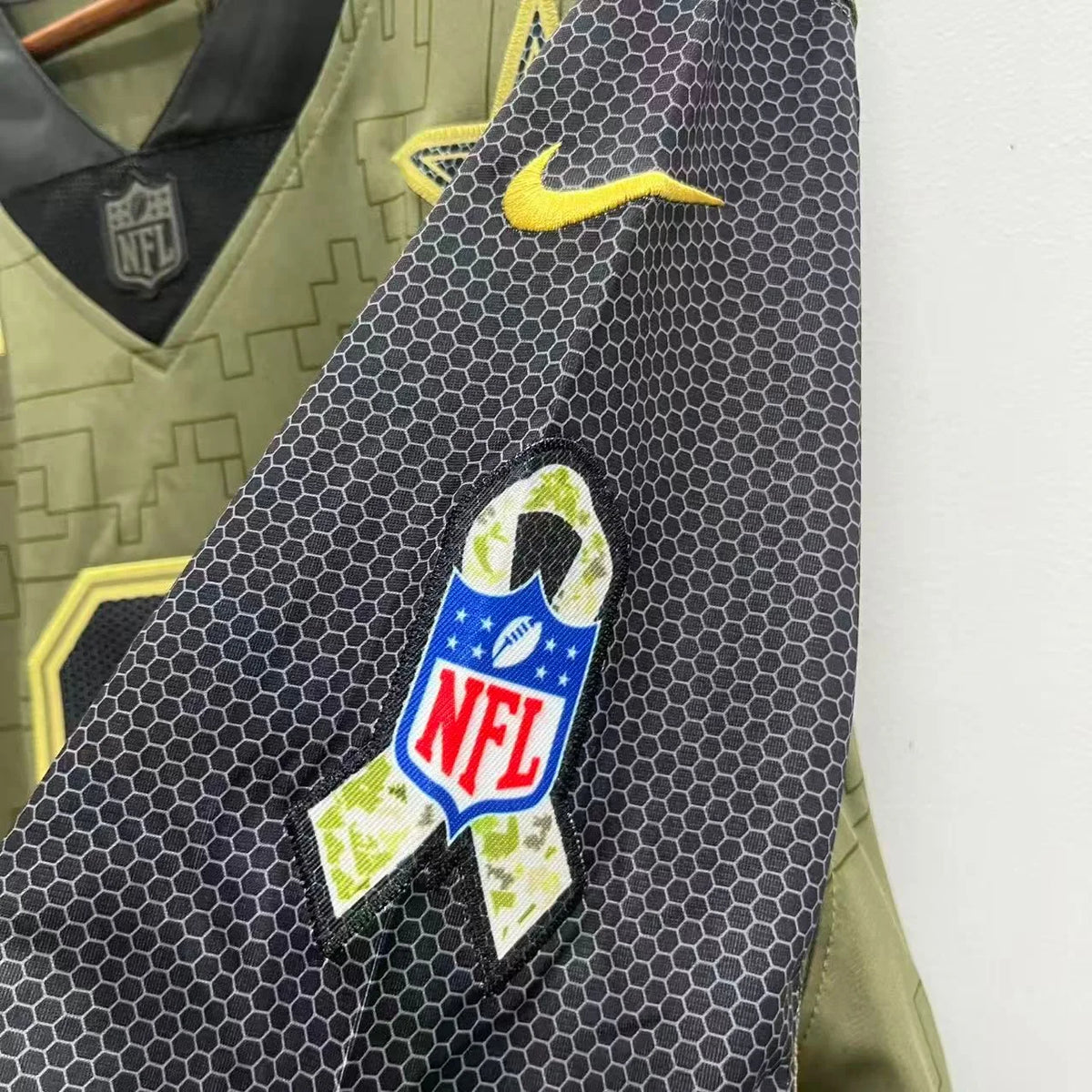 Troy Aikman Dallas Cowboys military salute to service Official NFL Nike Jersey