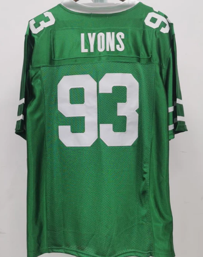 Marty Lyons New York Jets Jersey Mitchell & Ness