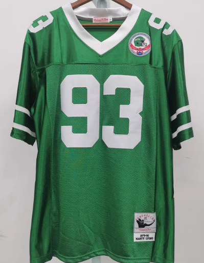 Marty Lyons New York Jets Jersey Mitchell & Ness