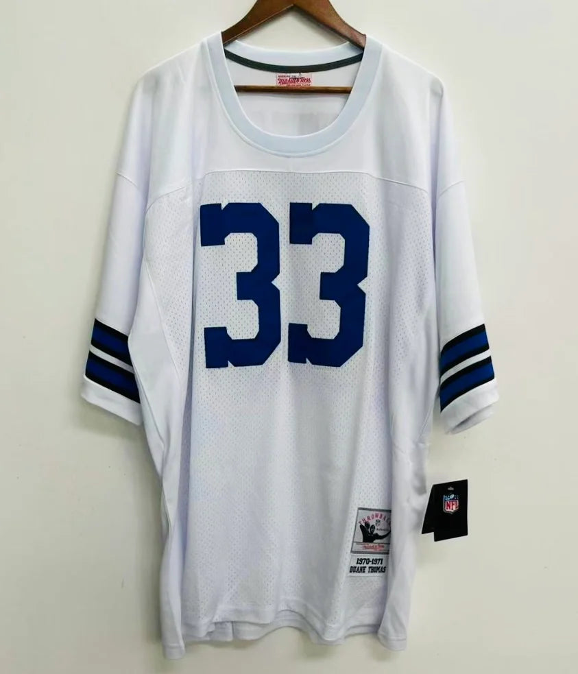 Duane Thomas Dallas Cowboys Official NFL Jersey white Mitchell & Ness