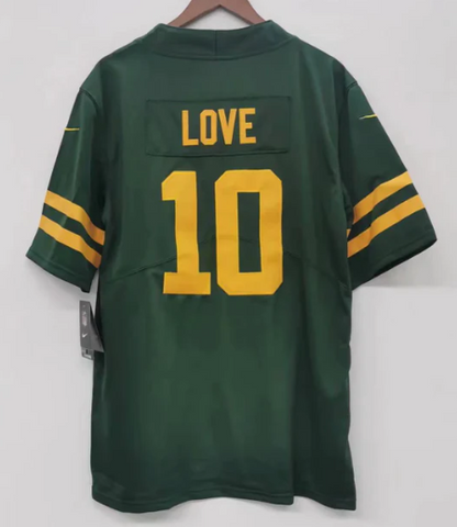Jordan Love Green Bay Packers Jersey Nike retro