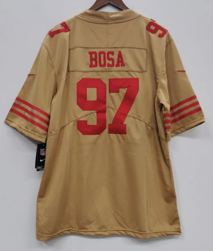 Nick Bosa San Francisco 49ers Jersey gold