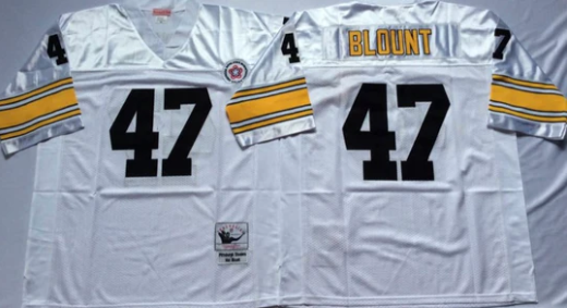 Mel Blount Pittsburgh Steelers Jersey white Mitchell & Ness
