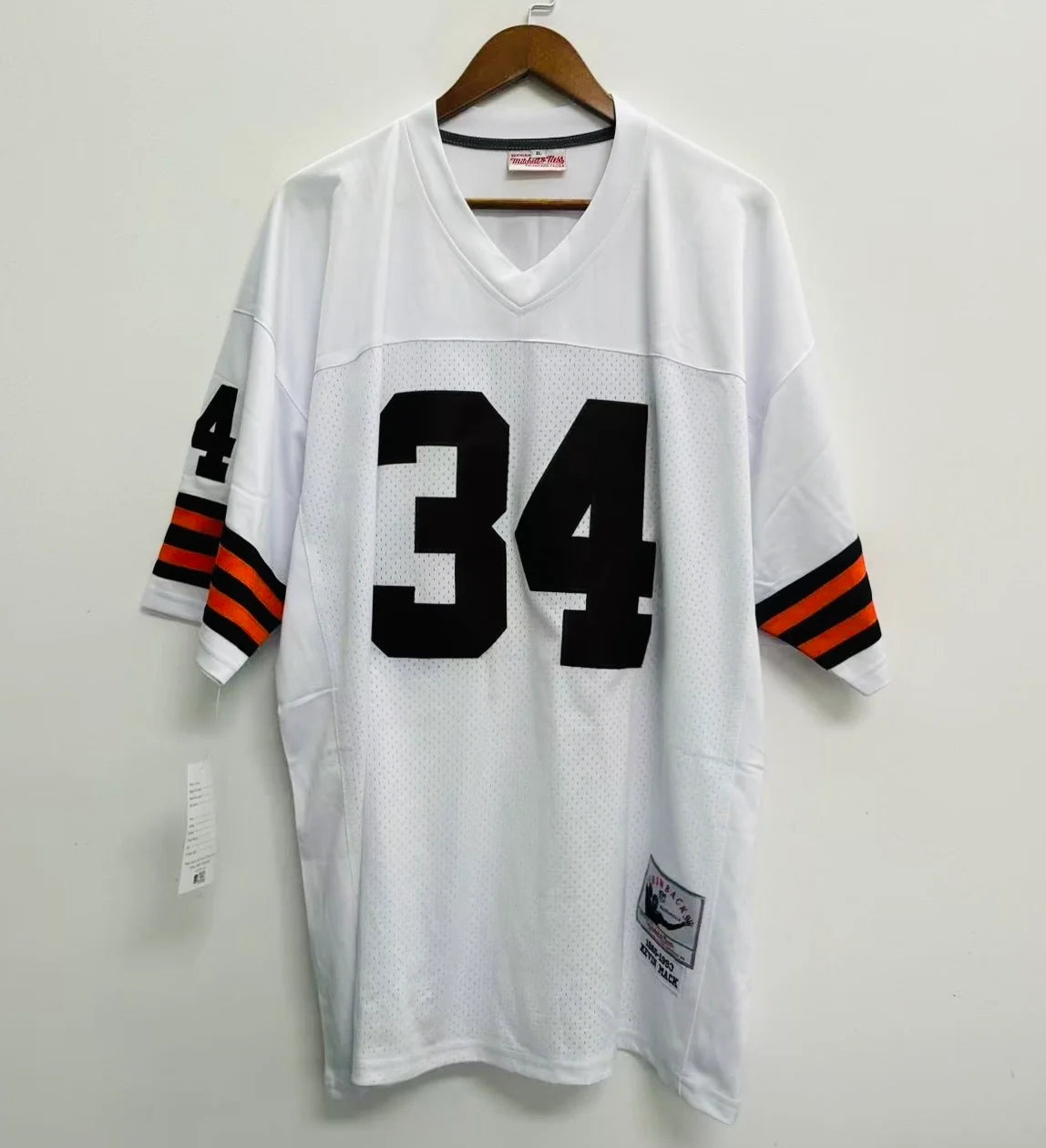 Kevin Mack Cleveland Browns Official NFL Mitchell & Ness Jersey white