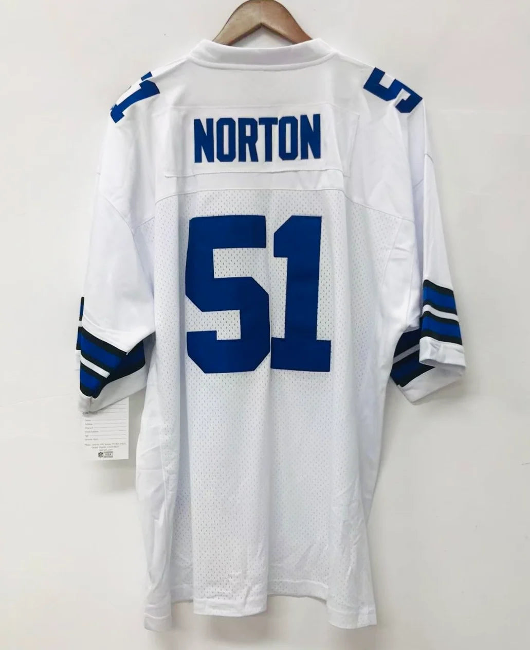 Ken Norton Jr. Dallas Cowboys Official NFL Jersey white Mitchell & Ness