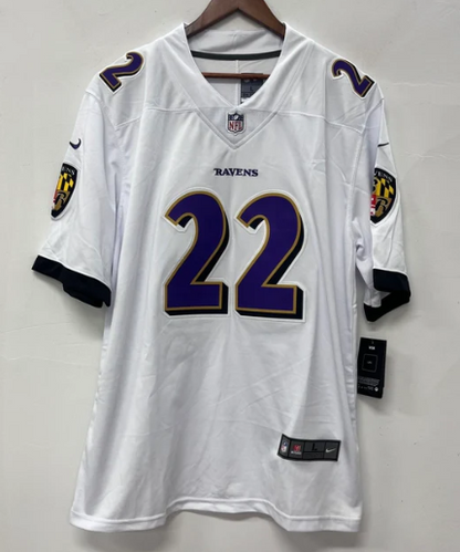 Derrick Henry Baltimore Ravens Official NFL Jersey Nike white