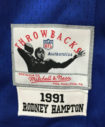 Rodney Hampton Mitchell & Ness New York Giants Jersey