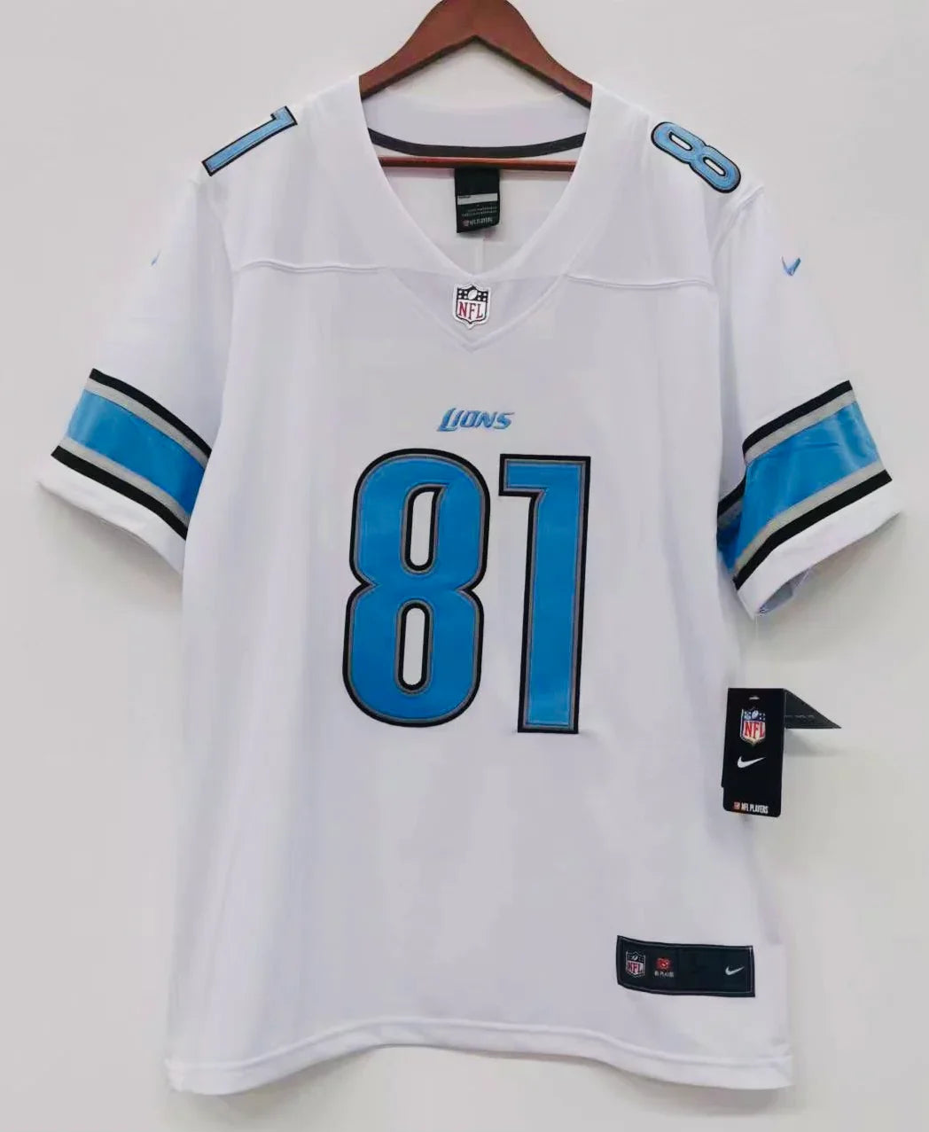 Calvin Johnson YOUTH KIDS Detroit Lions Official NFL Jersey white