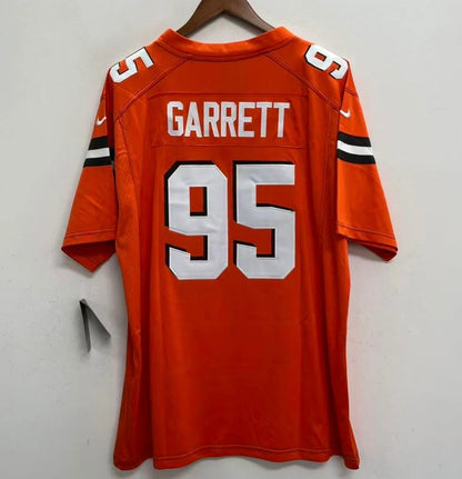Myles Garrett YOUTH KIDS Cleveland Browns Official NFL Nike Jersey Orange