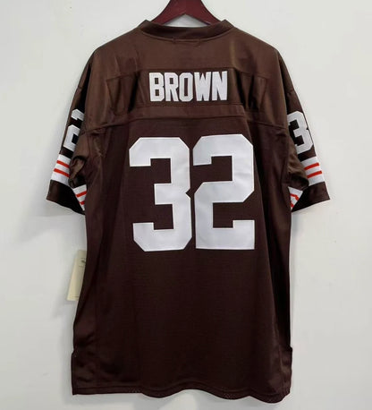 Jim Brown 1963 Cleveland Browns Official NFL Mitchell & Ness Jersey