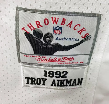 Troy Aikman 1992 Dallas Cowboys Official NFL Jersey Mitchell & Ness