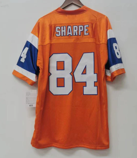 Shannon Sharpe Mitchell & Ness Denver Broncos Jersey Orange
