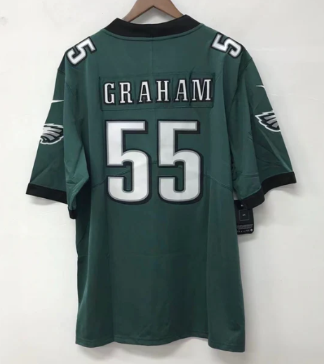 Brandon Graham Philadelphia Eagles official NFL Jersey green