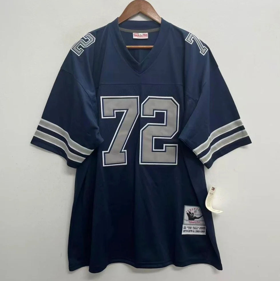 Ed Too Tall Jones Dallas Cowboys Official NFL Jersey Mitchell & Ness