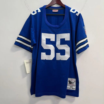 Lee Roy Jordan Dallas Cowboys Official NFL Jersey 1969 blue Mitchell & Ness