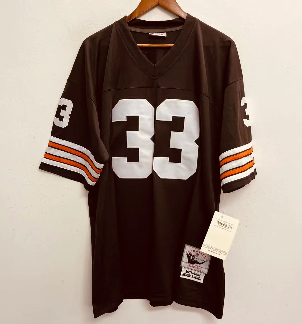 Reggie Rucker Cleveland Browns Official NFL Mitchell & Ness Jersey